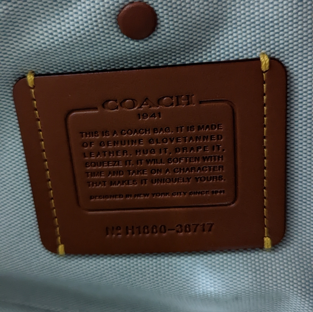Coach Mason Carryall w/ Snakeskin Detail - Picture 8 of 10